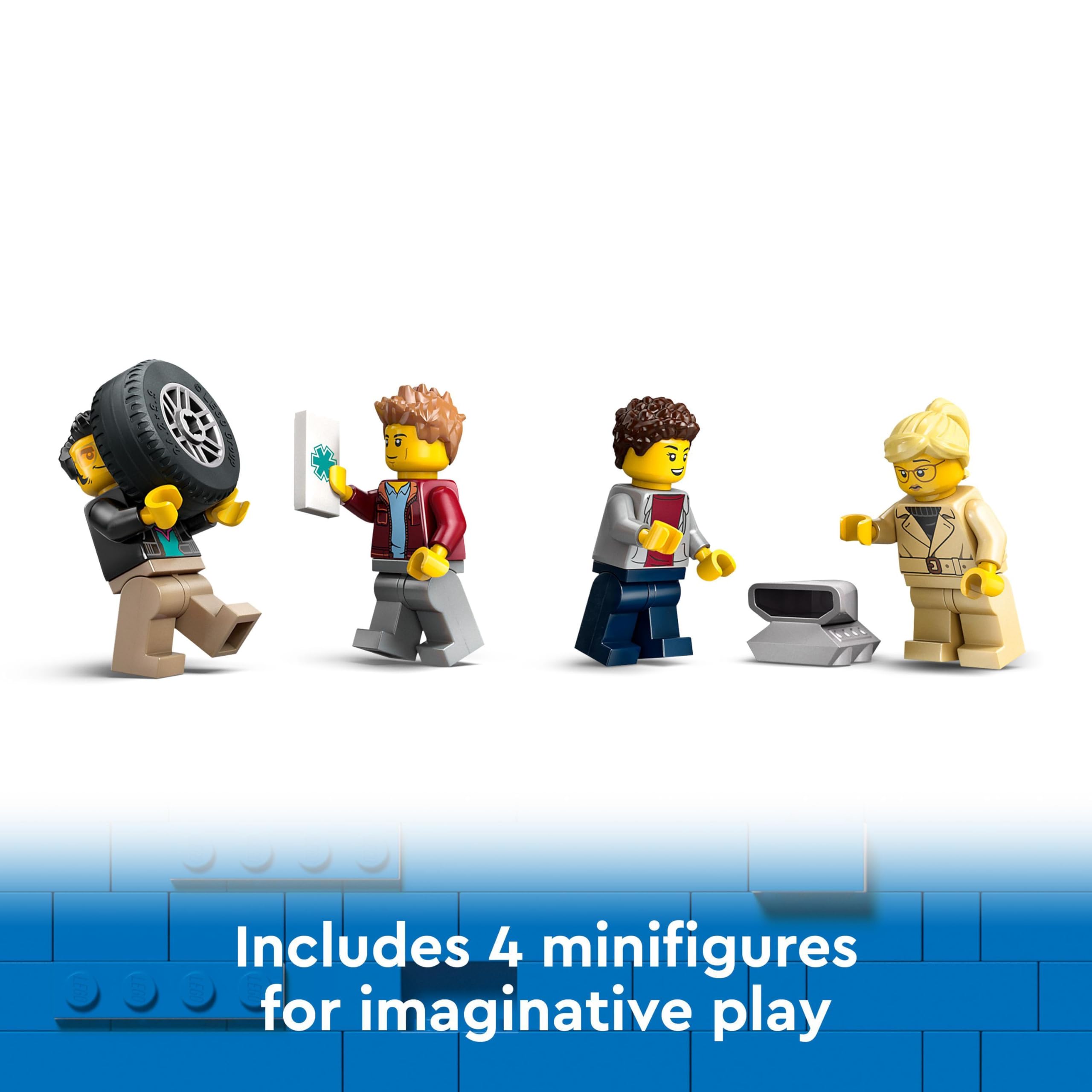 LEGO City Car Transporter Truck with Sports Cars - 998-Piece Building Set for Ages 7+ 4