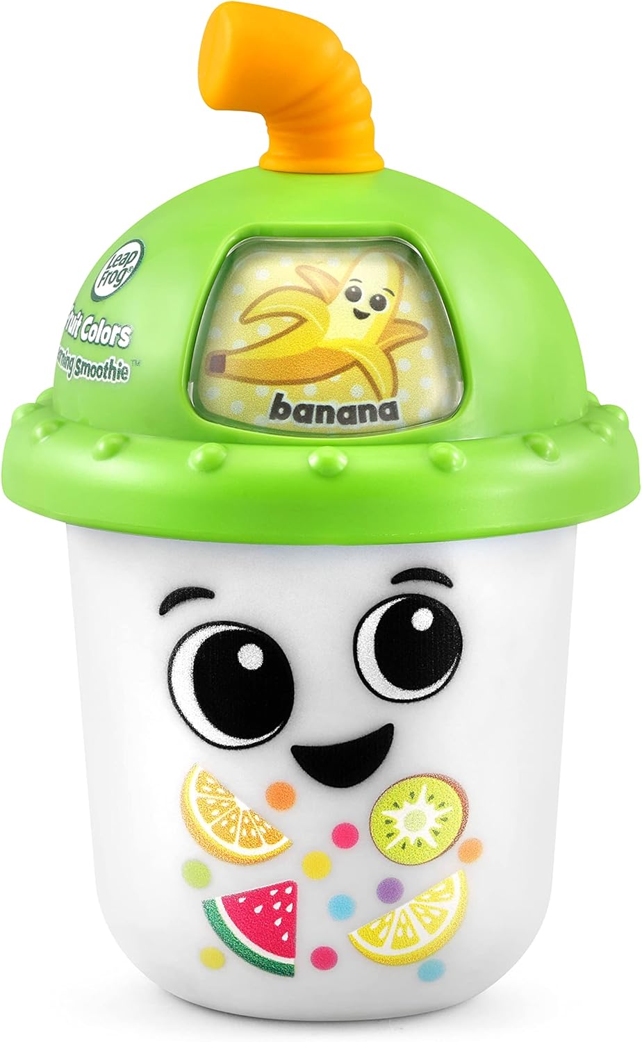 LeapFrog Fruit Colours Learning Smoothie - Interactive Baby Toy with Lights, Music & Teething Ring