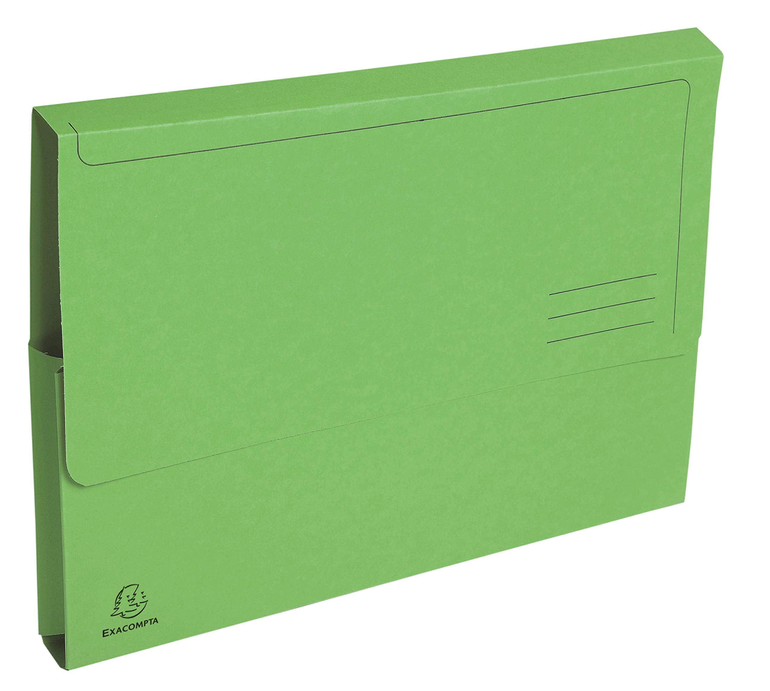 Exacompta Forever Document Wallets - A4 Size, Pressboard, Pack of 10 Assorted Colours 6
