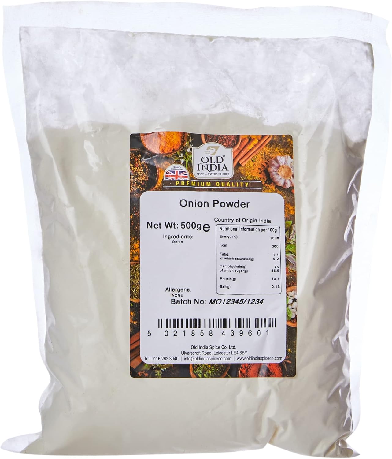 Old India Onion Powder 500g