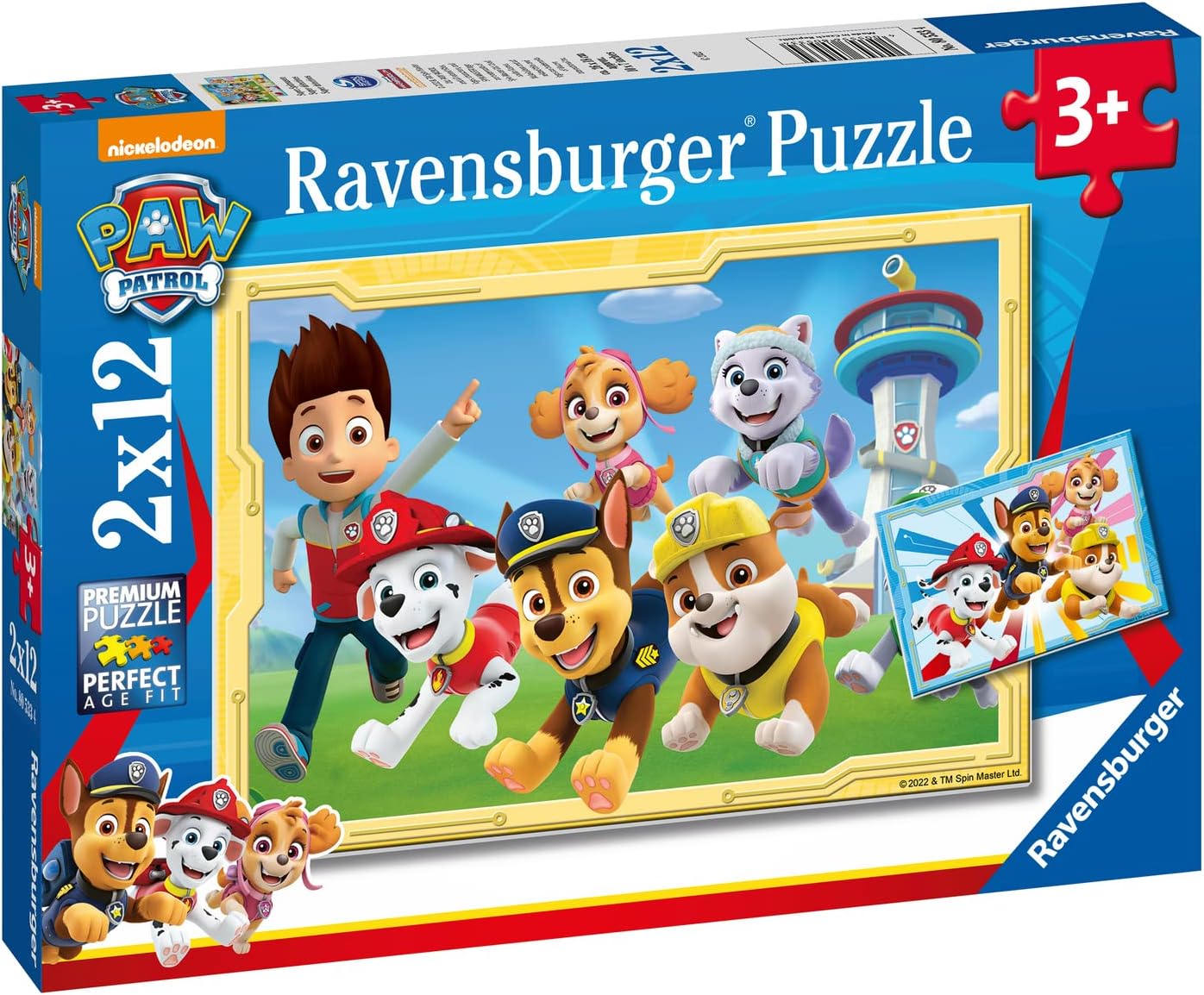 Ravensburger Paw Patrol 2x12 Piece Jigsaw Puzzles for Kids 3 Years Up 5