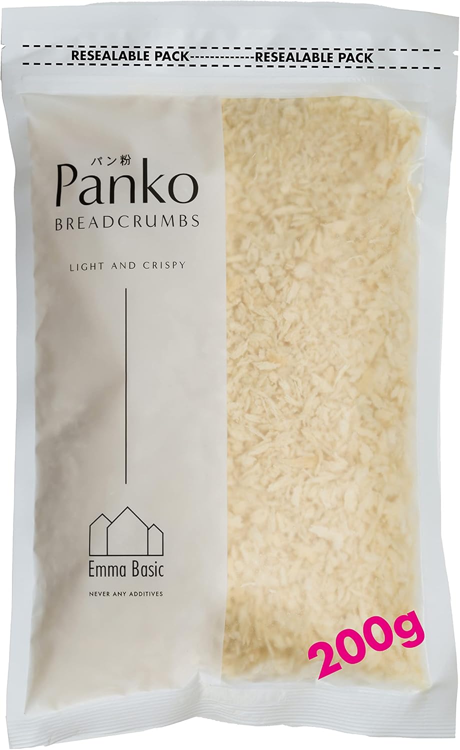 Emma Basic Super Premium Panko Breadcrumbs 10 mm Long Needle Shape 200g