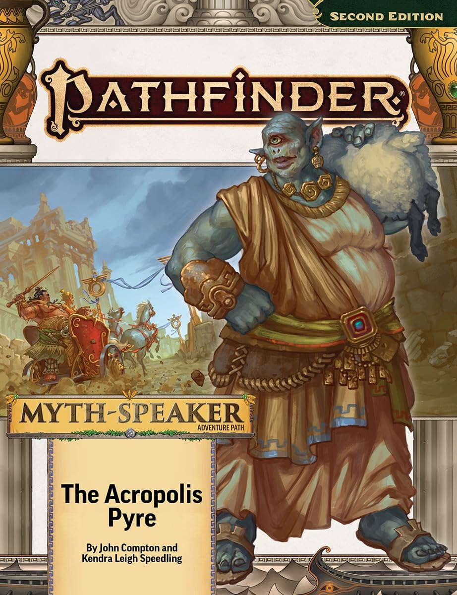 Paizo Pathfinder Adventure Path: The Acropolis Pyre (Myth-Speaker 1 of 3) Paperback
