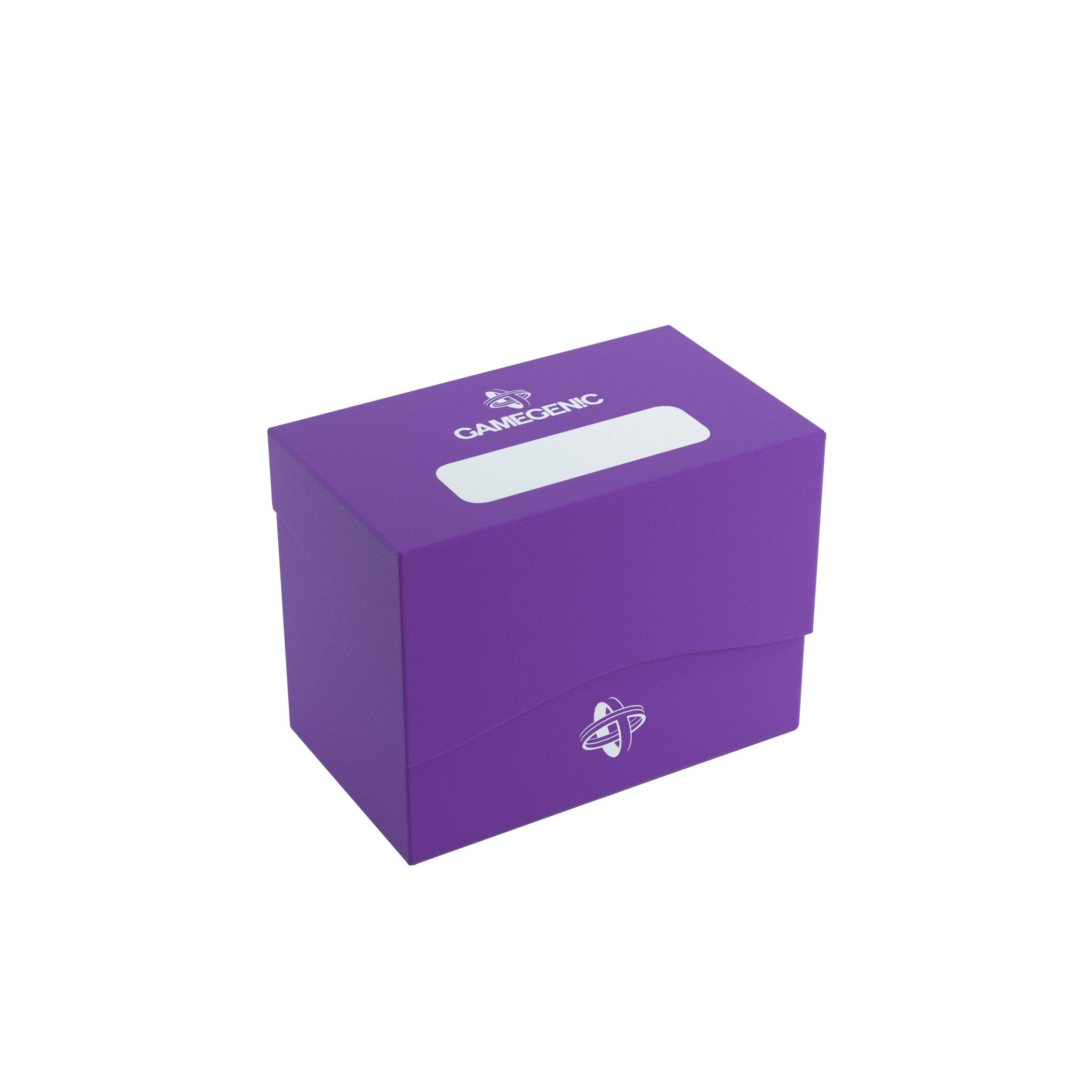 Gamegenic 80-Card Side Holder - Purple Deck Box for TCGs