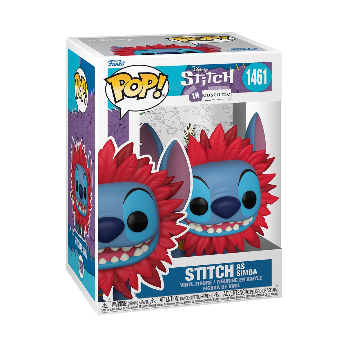 Funko POP! Disney Stitch Costume - Simba - Lilo and Stitch Collectable Vinyl Figurine
