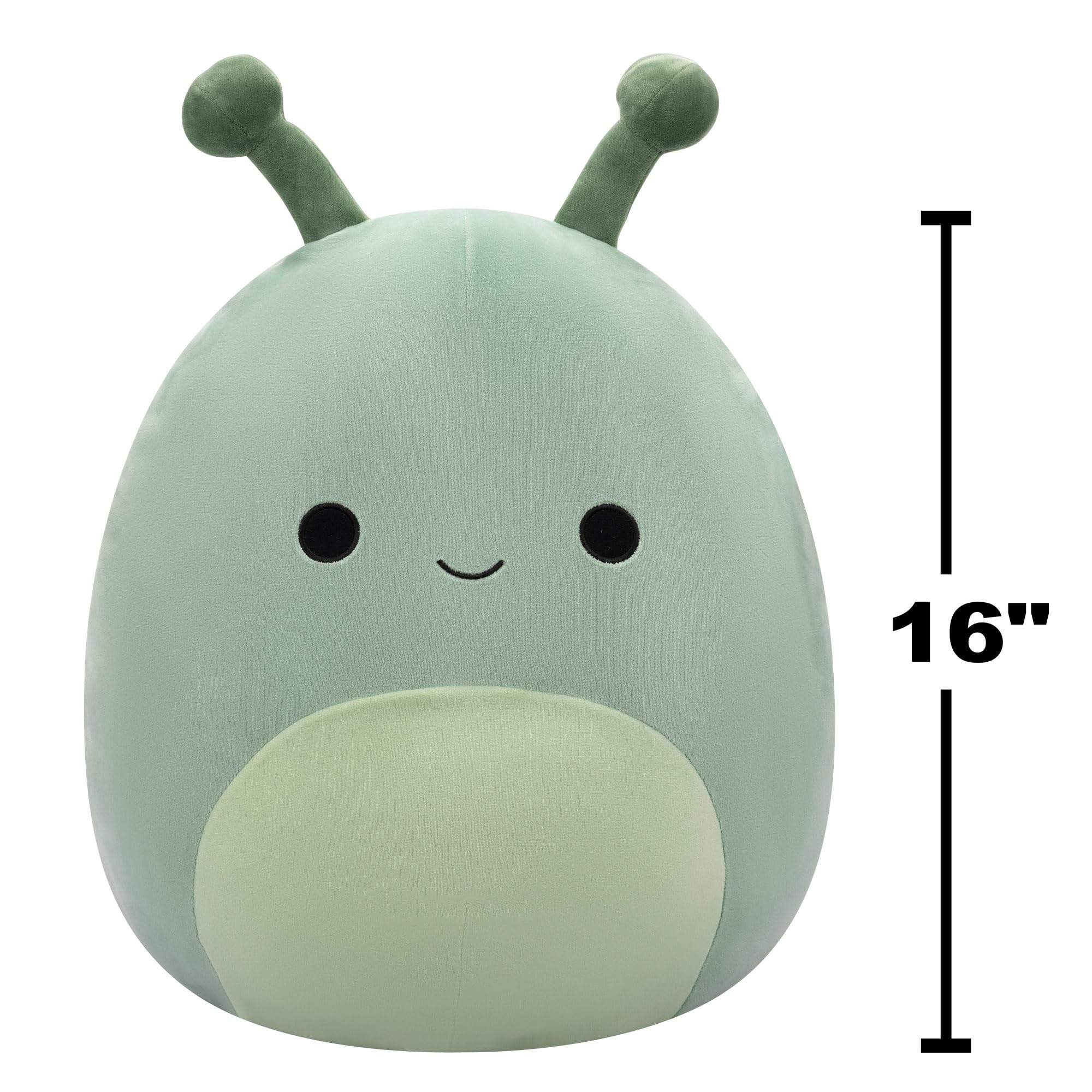 Squishmallows Original 16 Inch Plush - Preeto the Olive Green Slug 5