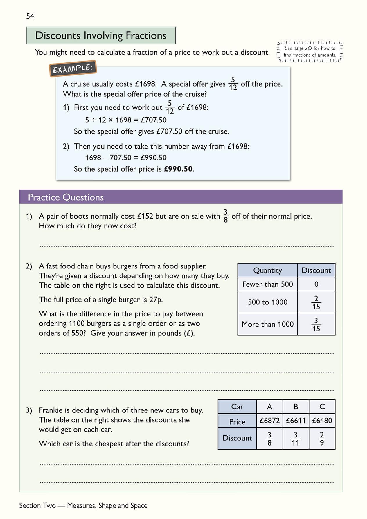 CGP Functional Skills Maths Level 2 - Study & Test Practice for 2021 & Beyond 4