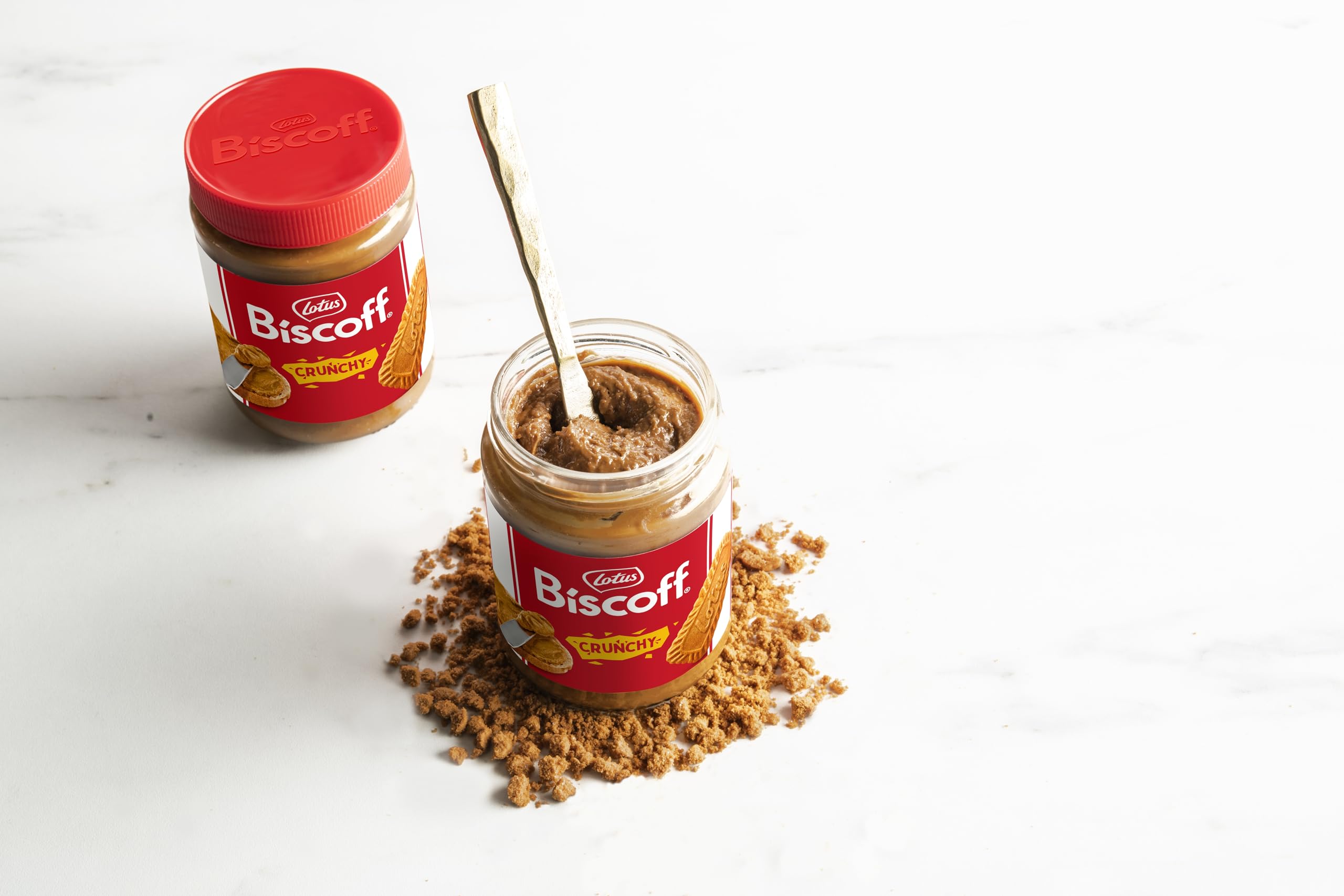 Biscoff - Lotus Biscoff Crunchy Sweet Spread, Caramelised Biscuit Flavour, 700g 3
