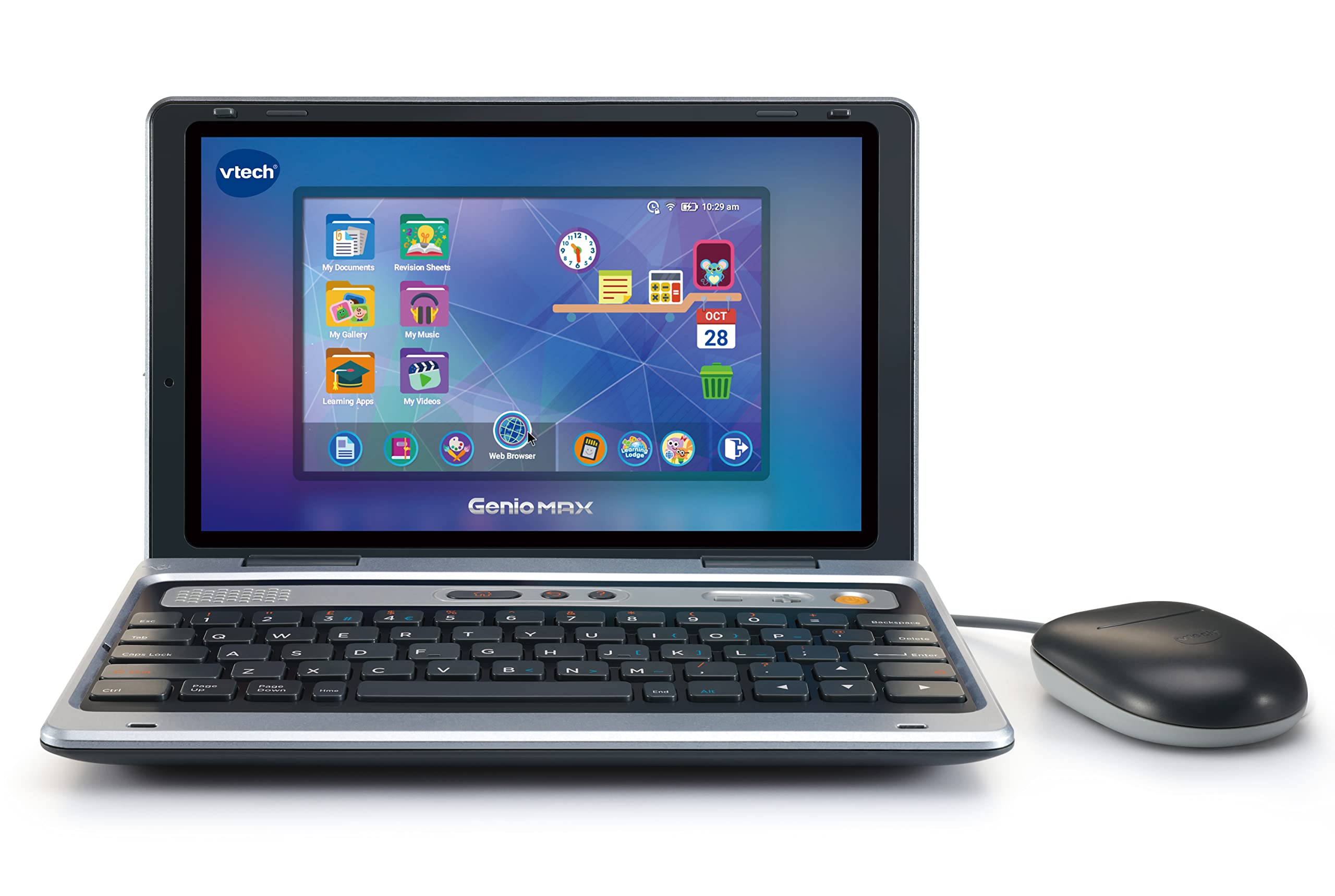 VTech Genio MAX My First Laptop - Educational Computer for Kids 5+ Years 6