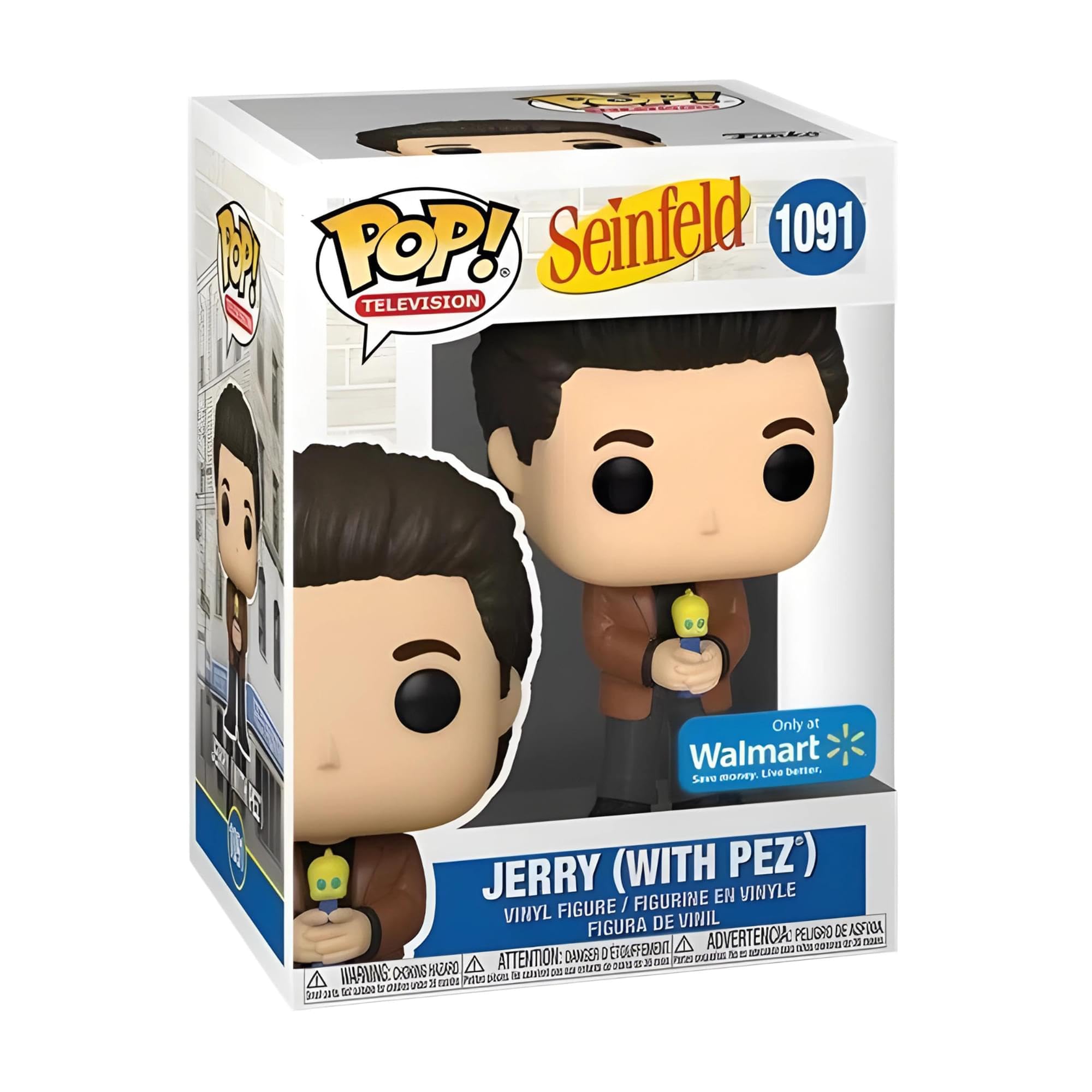 Funko Pop! Television Seinfeld - Jerry with PEZ Vinyl Figure #1091 4
