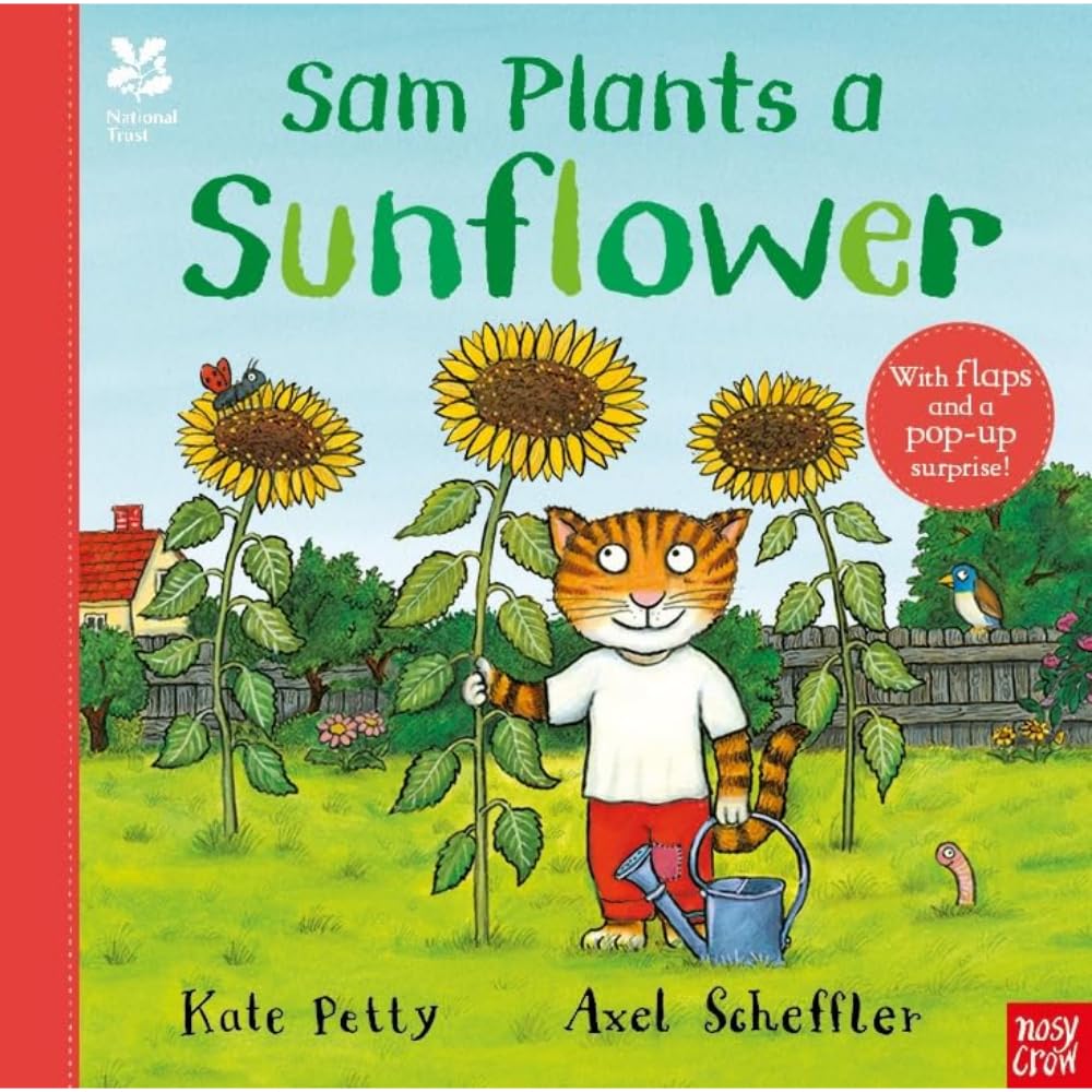 Nosy Crow National Trust: Sam Plants a Sunflower Picture Book | Ages 2-5 | Paperback