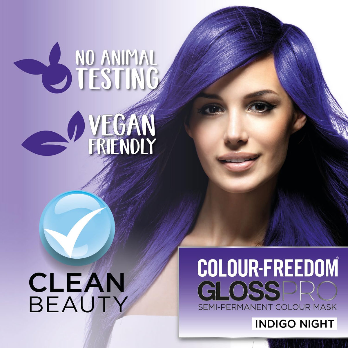 Knight & Wilson Colour Freedom Gloss Pro Indigo Semi-Permanent Hair Colour - 150ml