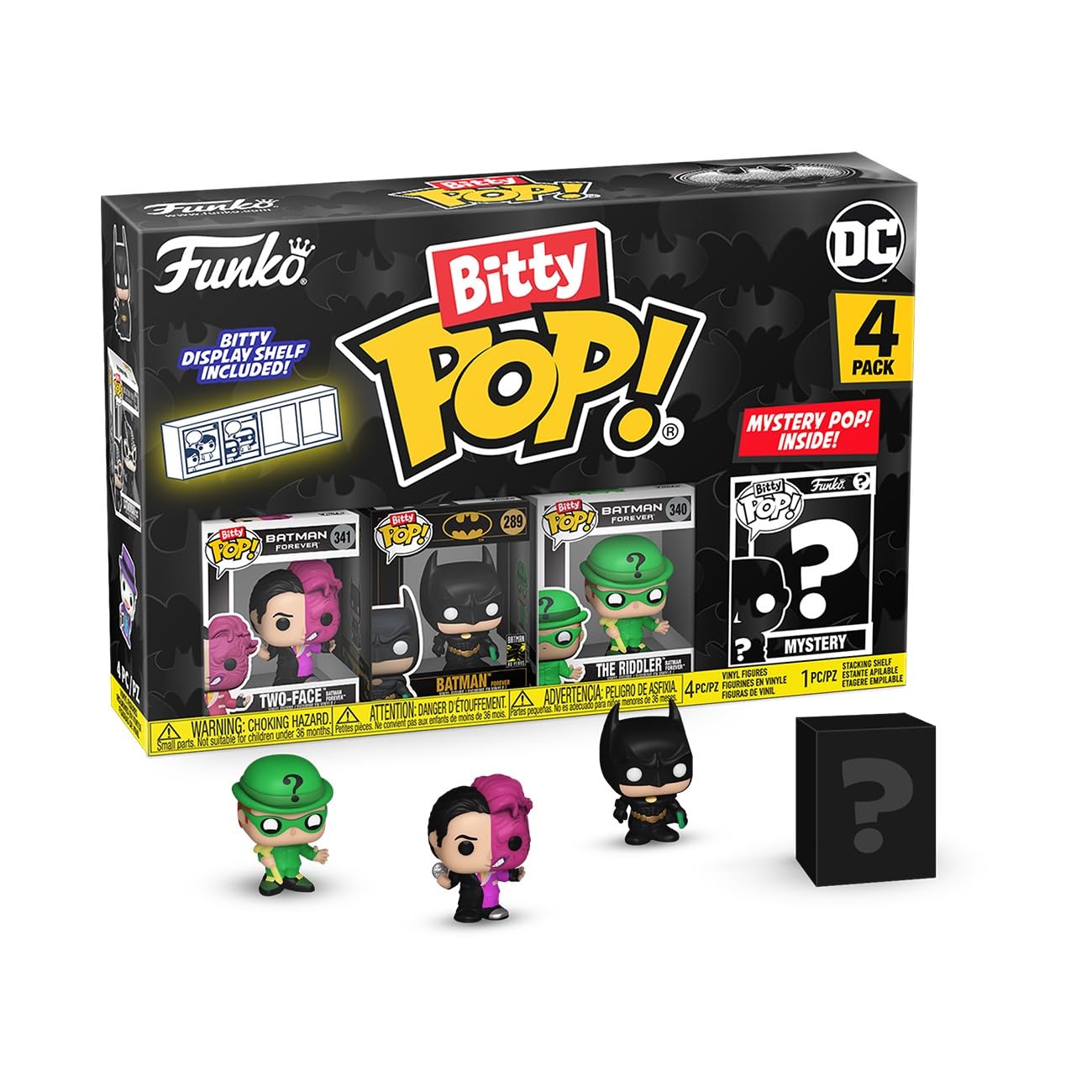 Funko Bitty Pop! Batman 85th - Two Face 4PK with Mystery Mini Figure 11