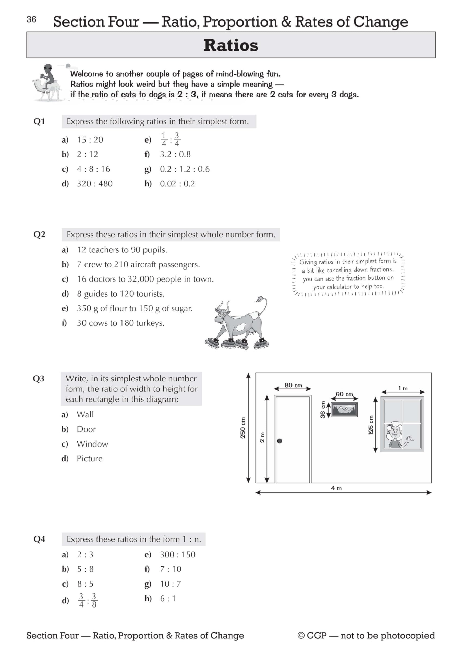 CGP KS3 Maths Workbook - Higher Level Practice Questions with Answers | Paperback | 2023