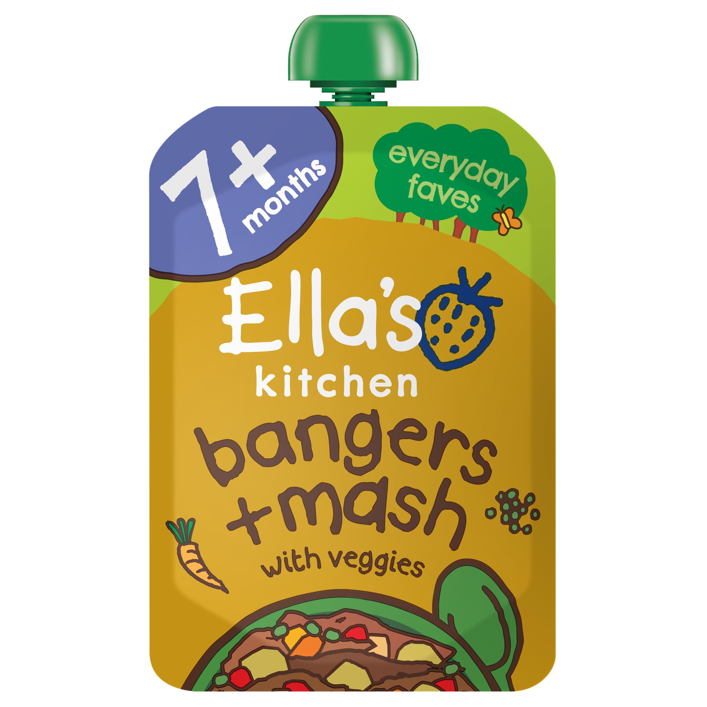 Ella's Kitchen - Organic Bangers and Mash with Veggies 130 g