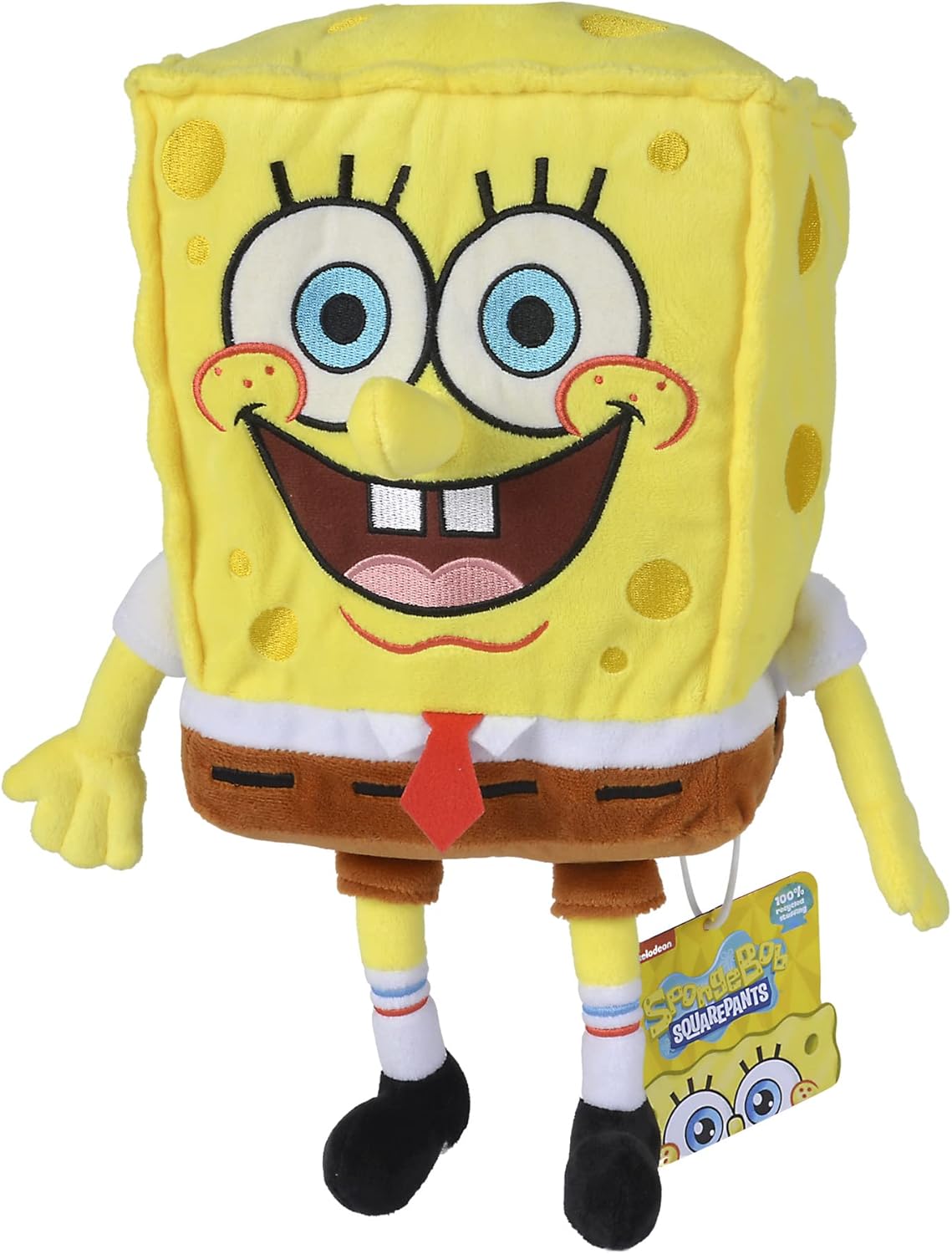 Simba 109491000 Spongebob Squarepants Plush Toy 35 cm with Recycled Filling Mate 3