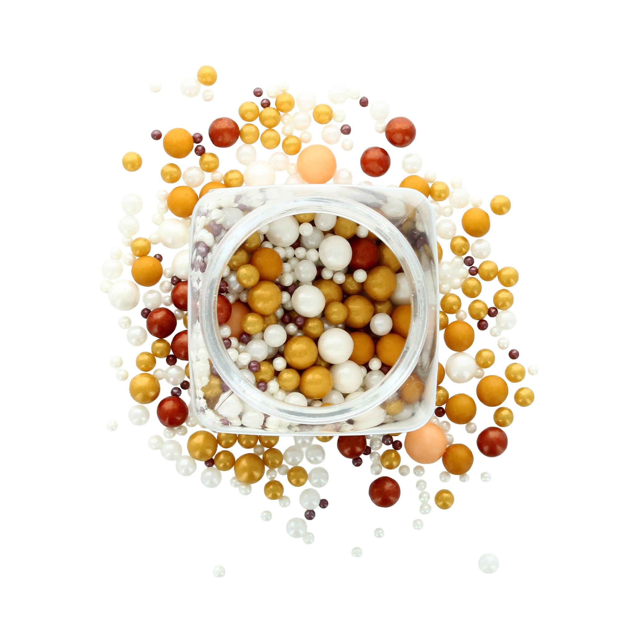 Baked with Love - Opulent Pearl Sprinkles Mix | 100g Edible Cake Decorations 5