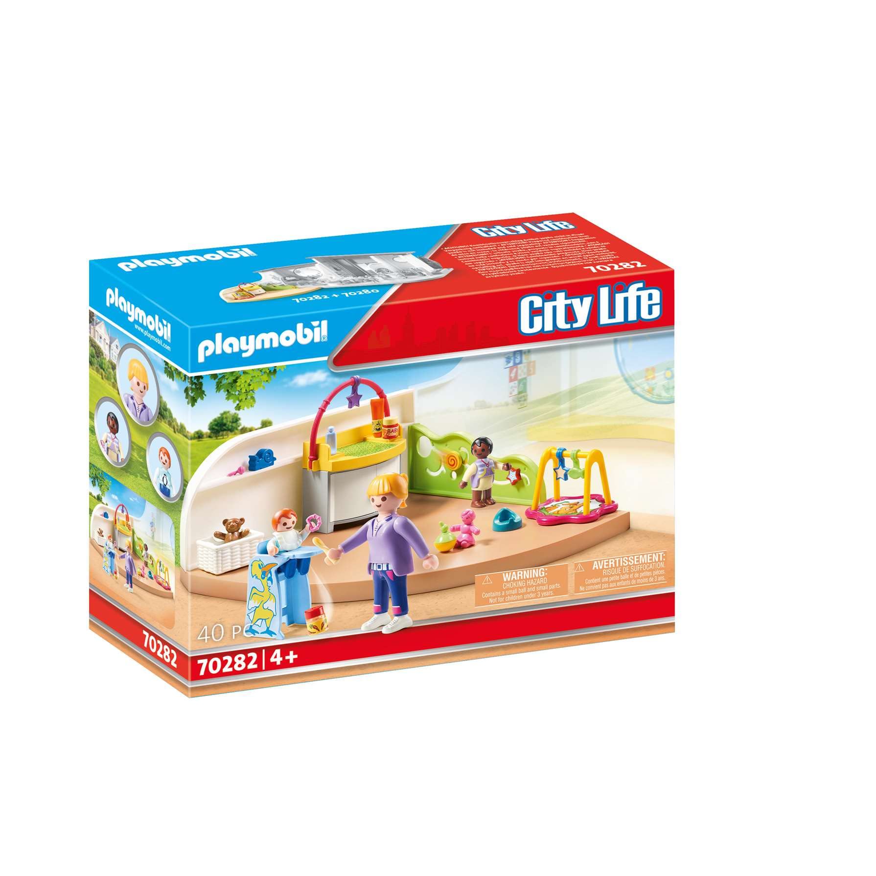 Playmobil 70282 City Life peuterkamer voor kinderen vanaf 4 jaar 3