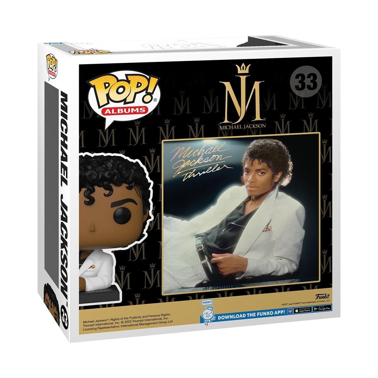 Funko Pop! Albums: Michael Jackson - Thriller Vinyl Figure (64039) 3