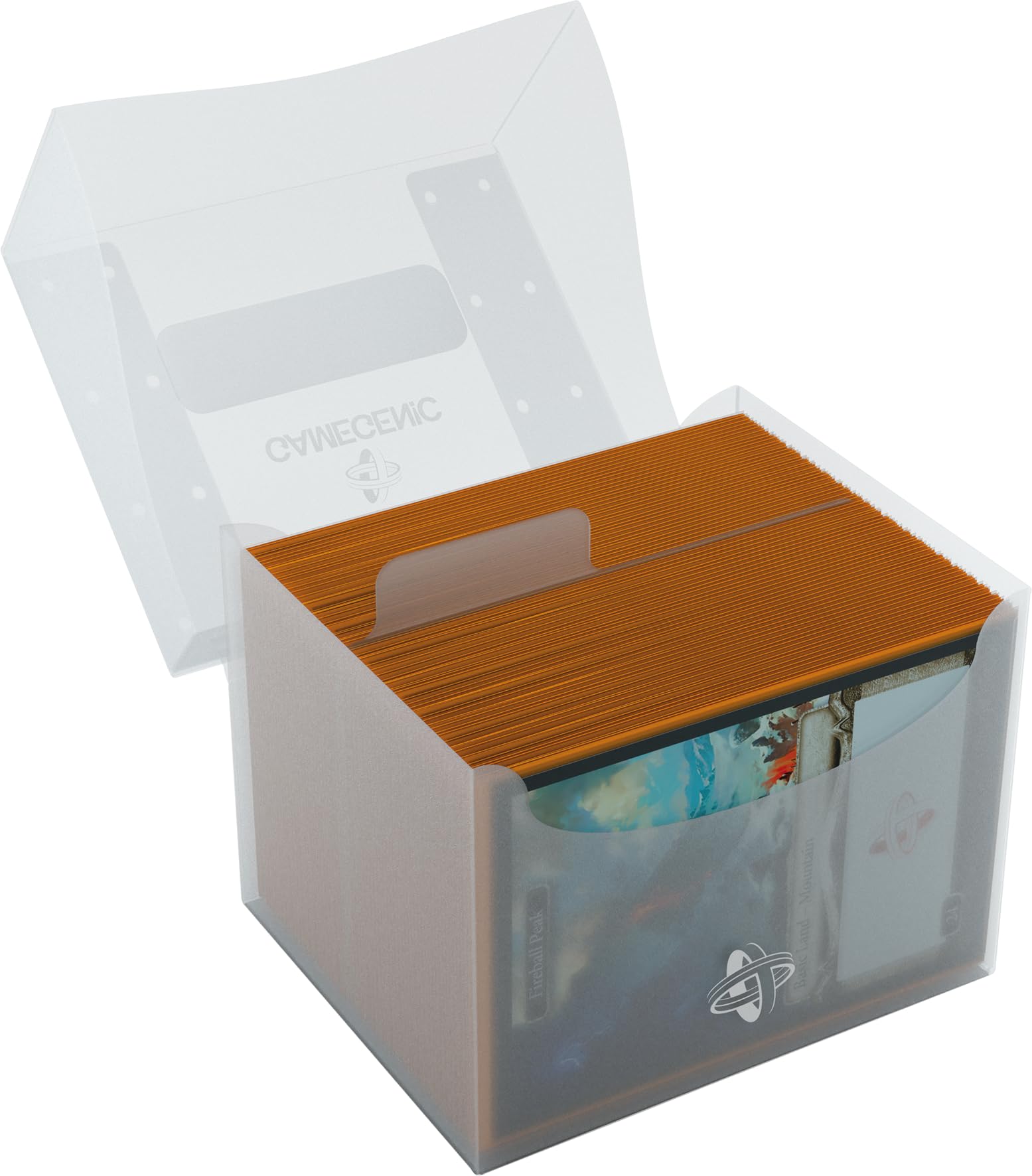 Gamegenic Side Holder 100+ XL Clear - Card Storage with Write-On Label & Flex Divider 5