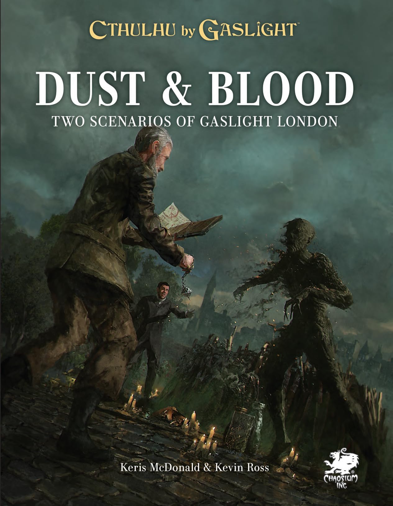 Chaosium Call of Cthulhu: Cthulhu By Gaslight - Dust & Blood RPG Supplement | Hardcover