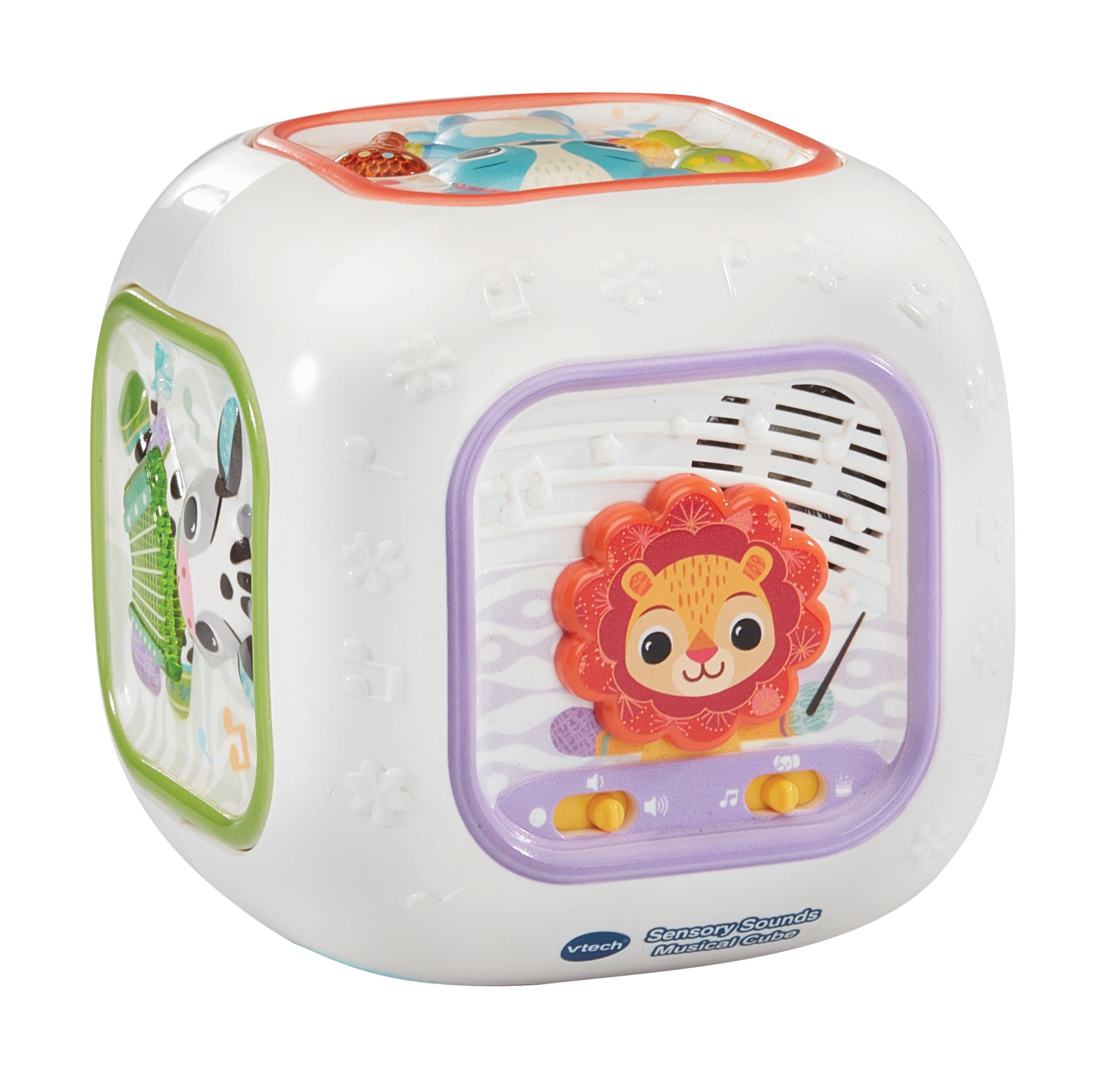 VTech Baby Sensory Sounds Musical Cube - Interactive Musical Toy for 3 Months+ 5