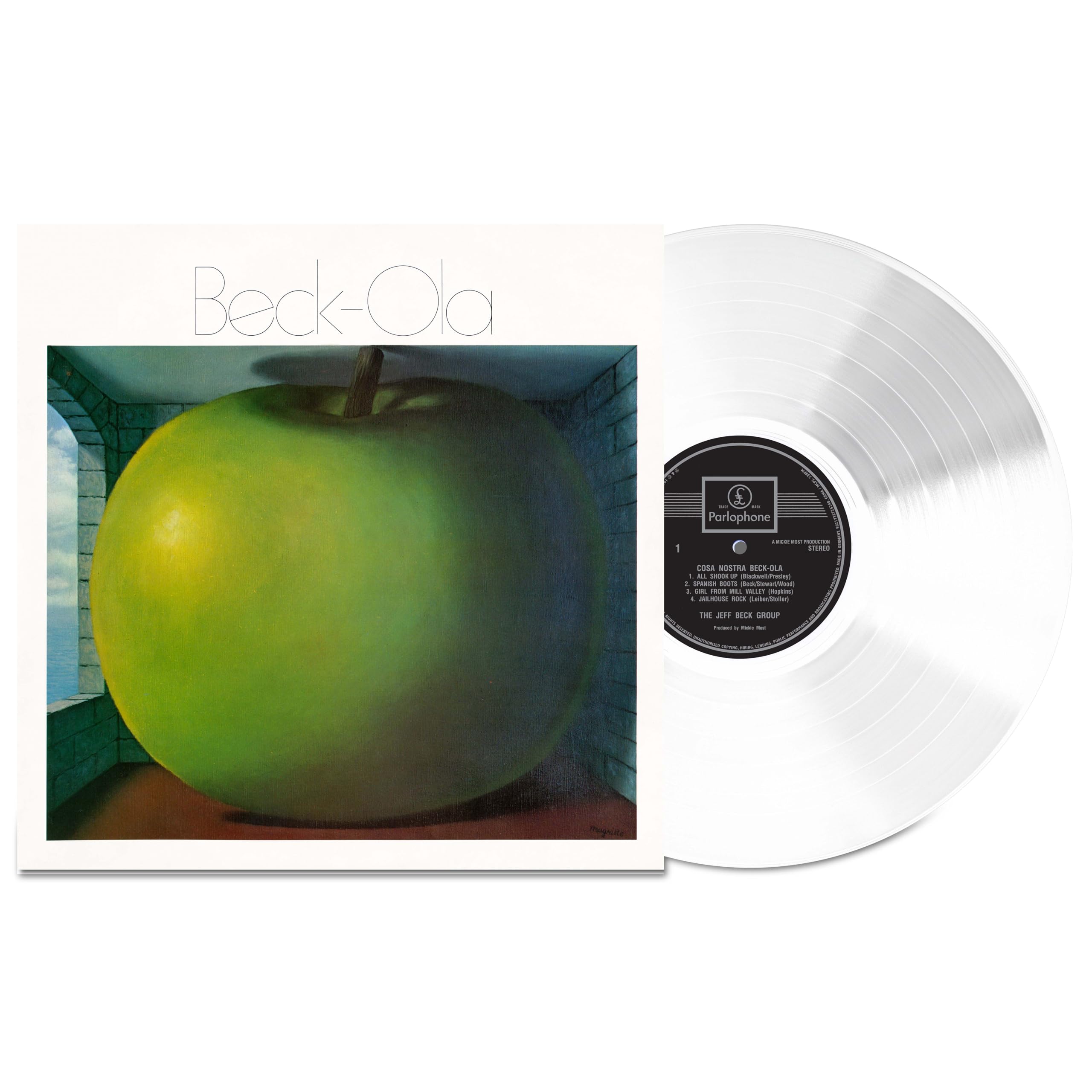 Parlophone Beck-Ola Limited Edition White Vinyl LP