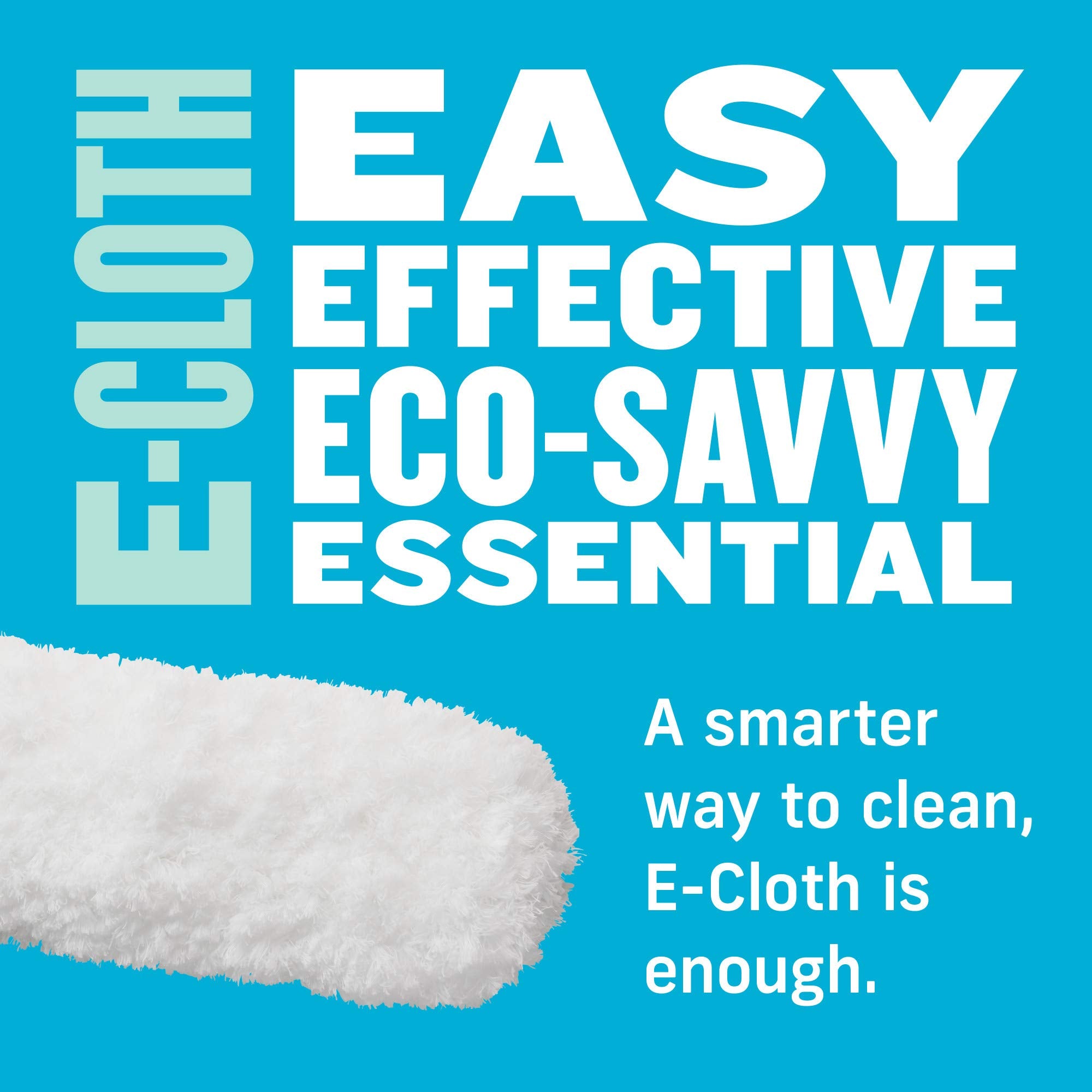 E-Cloth Flexi-Edge Floor & Wall Duster Head - Reusable Mop Head for Hard Floors & Surfaces