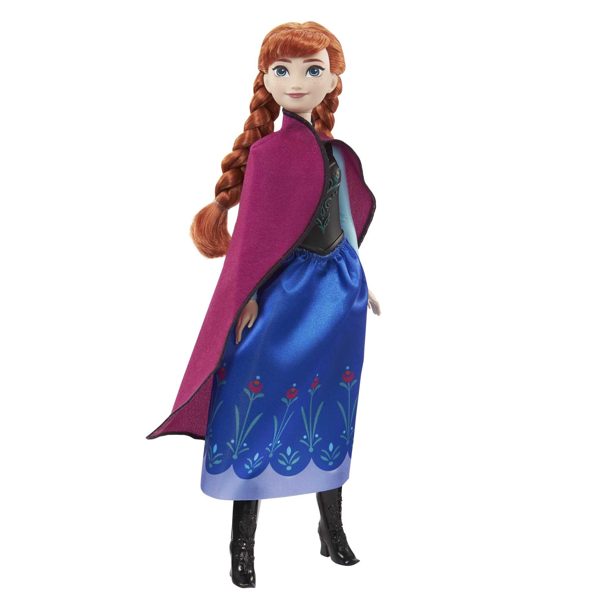 Mattel Disney Princess Dolls, Anna Posable Fashion Doll with Signature Clothing and Accessories, Disney's Frozen Movie Toys, HLW49 3