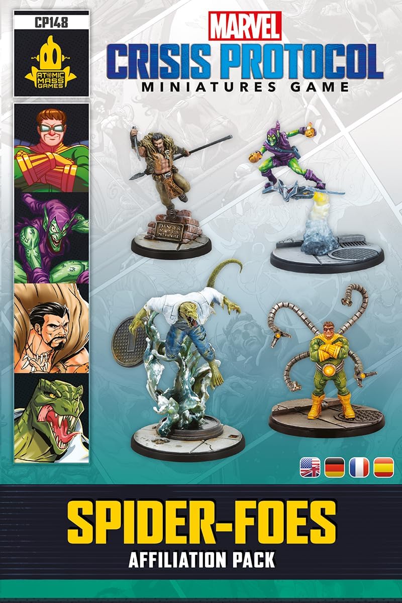 Atomic Mass Games Marvel Crisis Protocol: Spider Foes Affiliation Pack Miniaturenspiel (CP148) 2