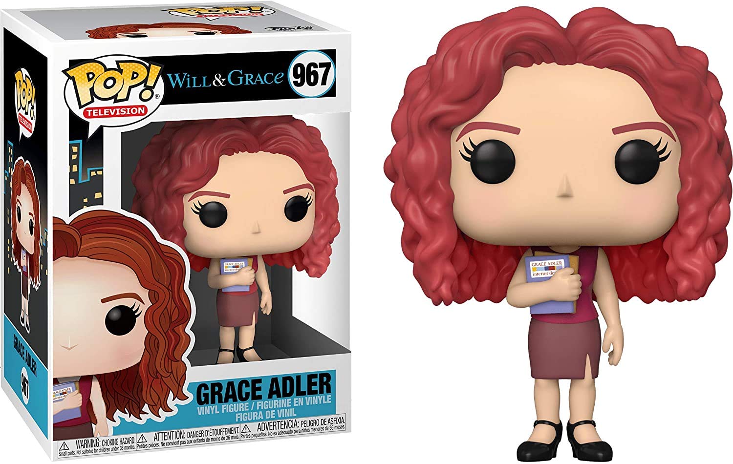 TV Will &amp; Grace: Grace Adler Funko 34704 Pop! Vinilo 4