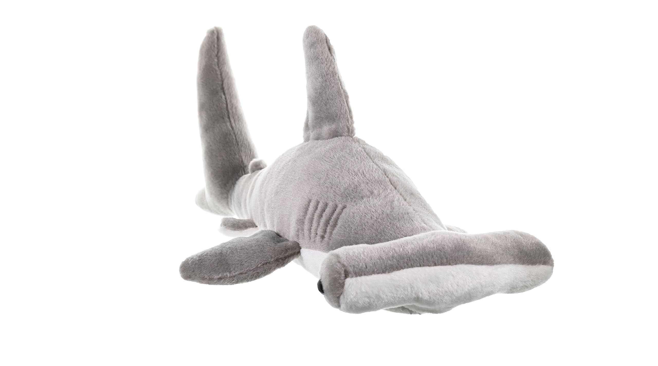 WILD REPUBLIC Hammerhead Shark Plush Toy - 30 cm, Realistic Cuddlekins, Surface Washable