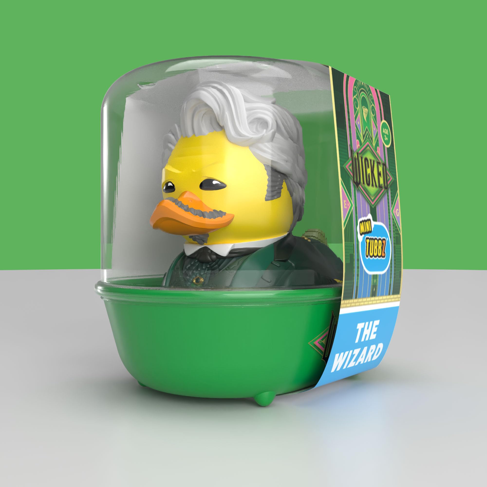 TUBBZ Mini Wicked For Good - Wizard of Oz Cosplaying Rubber Duck Vinyl Figure | Approx 5cm Tall