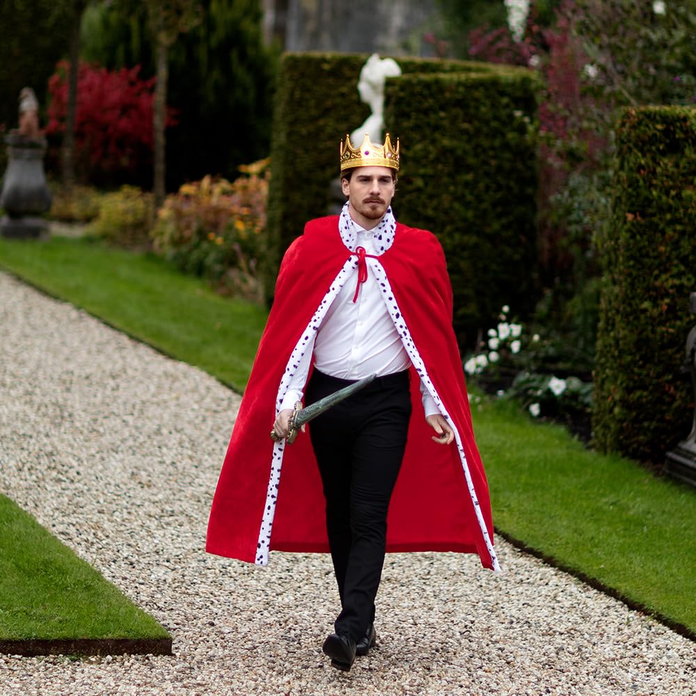 Boland Crown for Men Fancy Dress Costume Accessory for Nativity Medieval Book Day 3