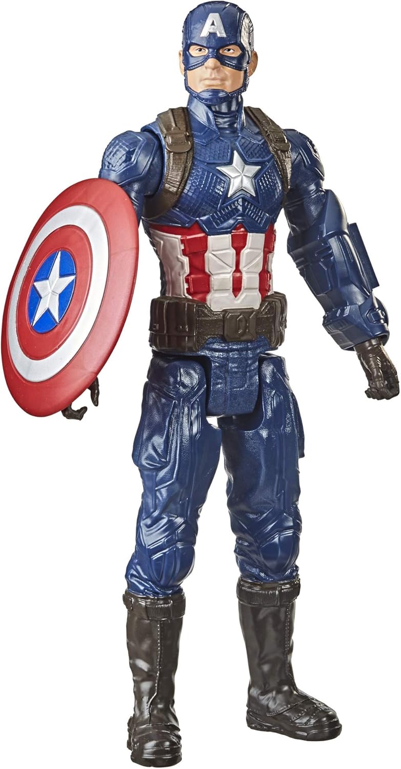 Marvel Avengers Titan Hero Series 30-cm Captain America Action Figure - Action Toy for Kids 4+