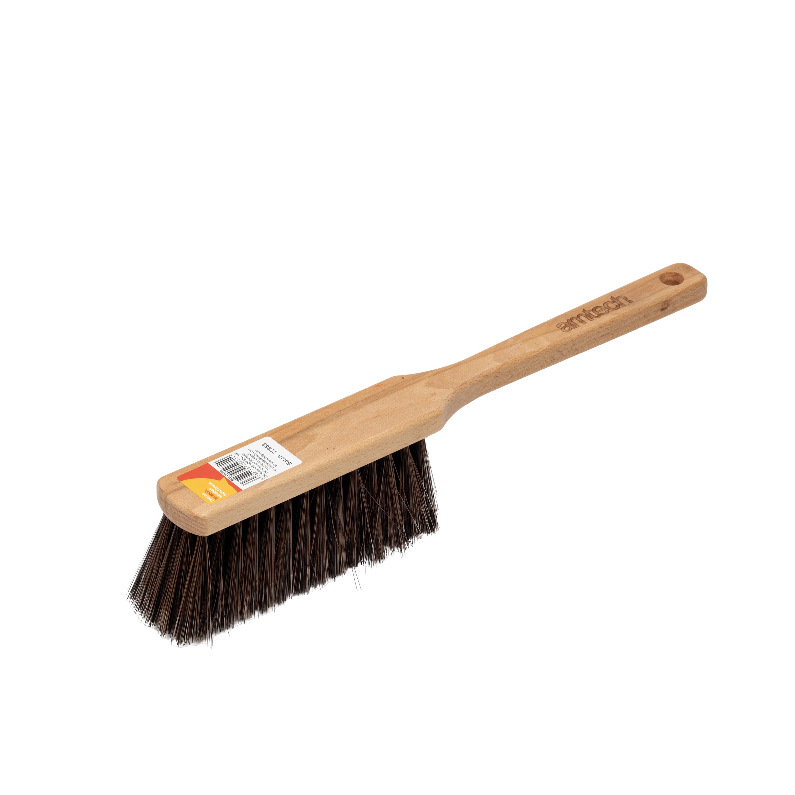 Amtech - Wooden Hand Brush for Indoor Gardening and Cleaning