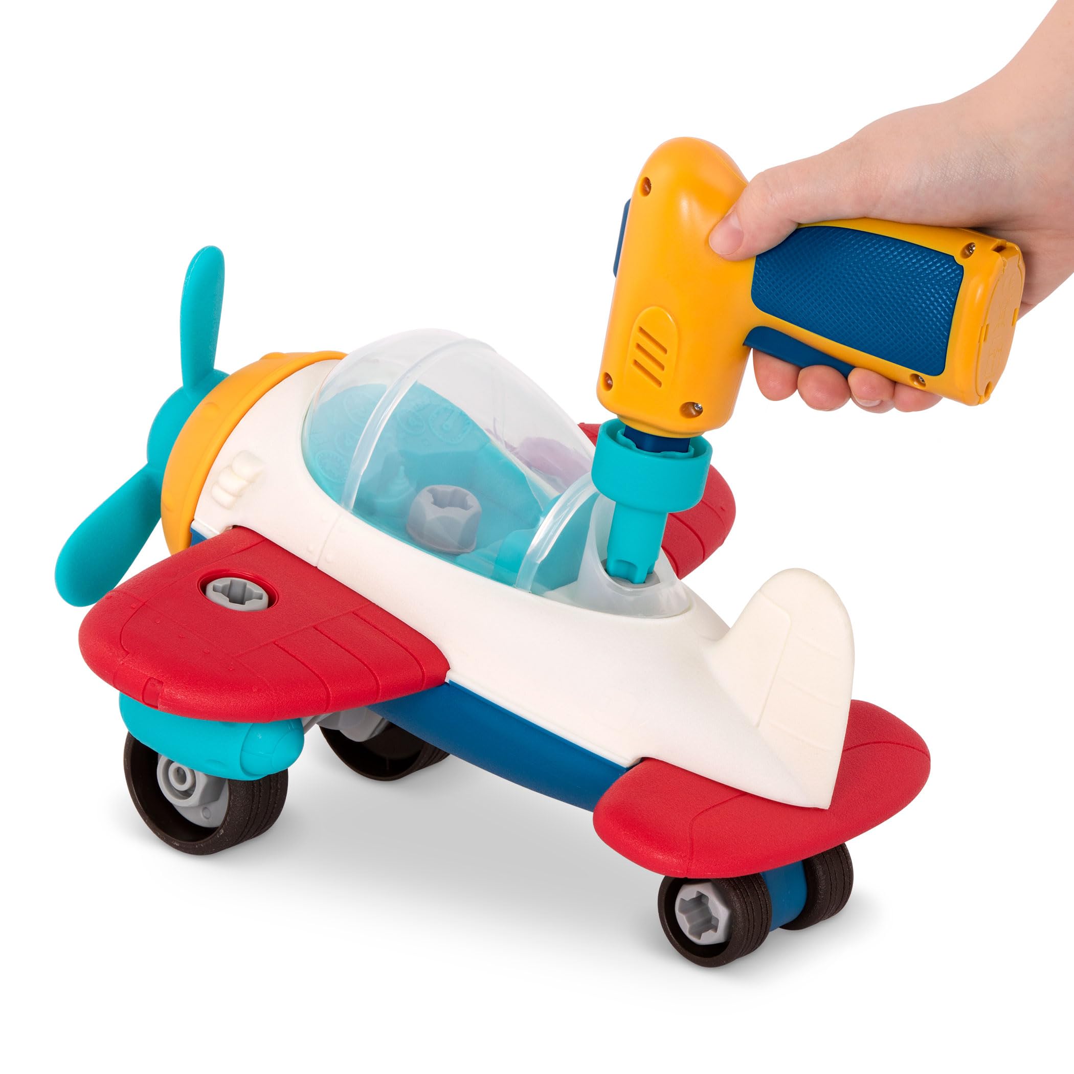 Wonder Wheels Take-Apart Airplane Playset - Building Toy with Drill for Kids 3 Years & Up 4