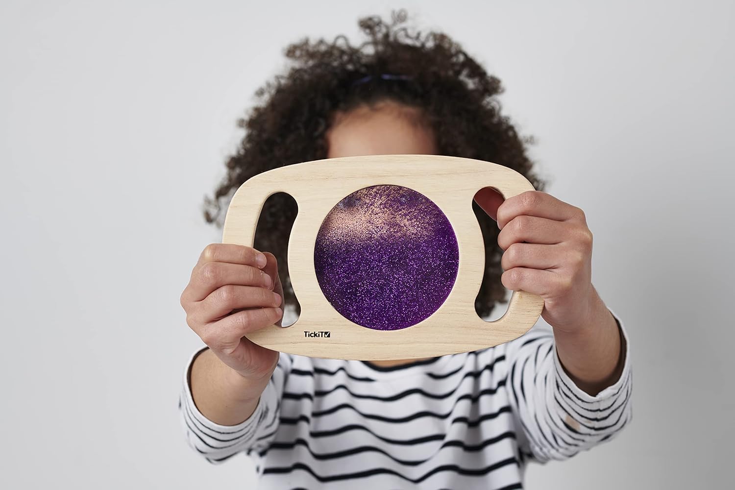 TickiT Easy Hold Glitter Panel - Purple Sensory Toy for Toddlers 12 Months+ 4