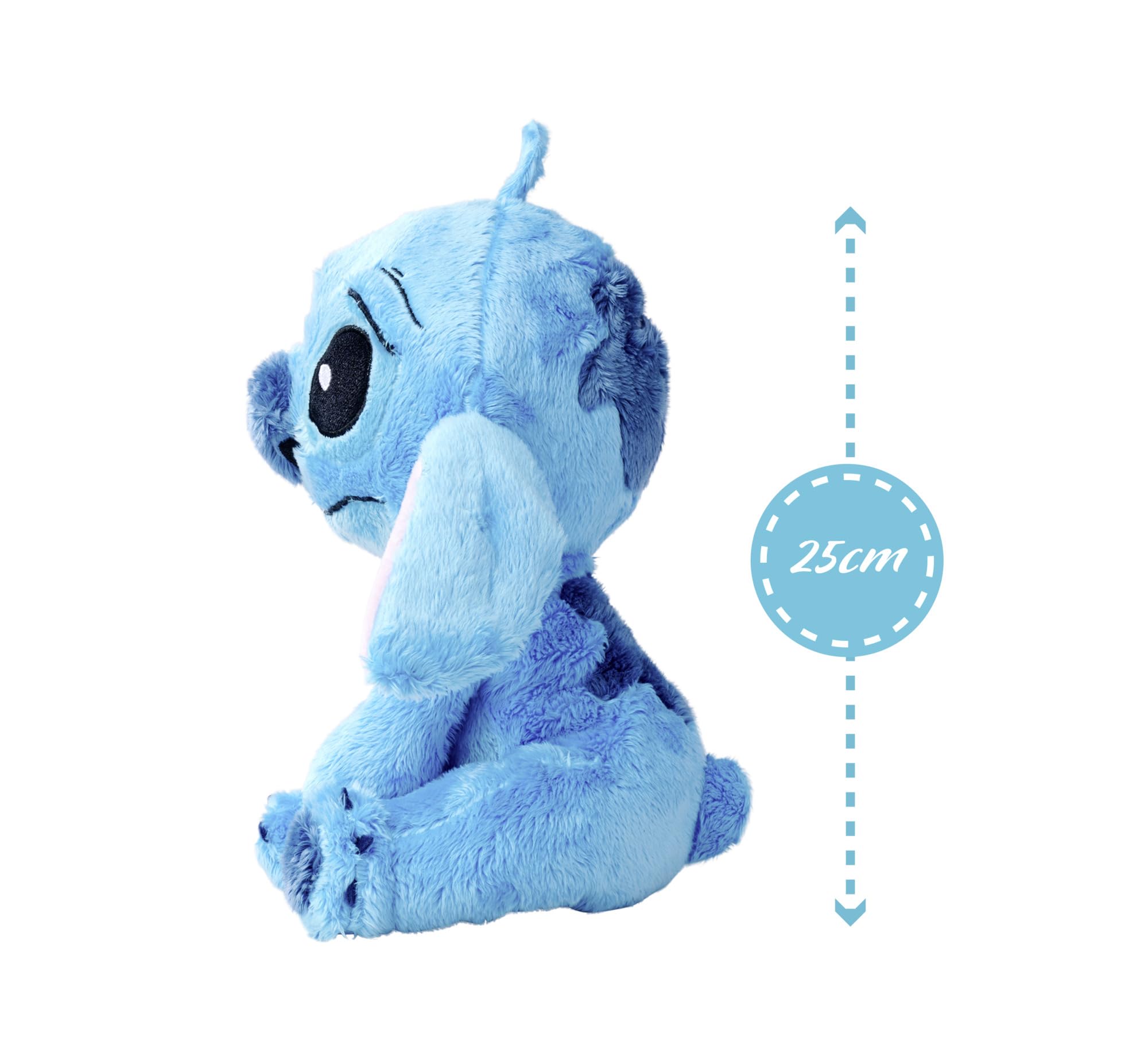 Simba Disney Stitch Plush Toy - 25cm Soft Toy for Unisex Children