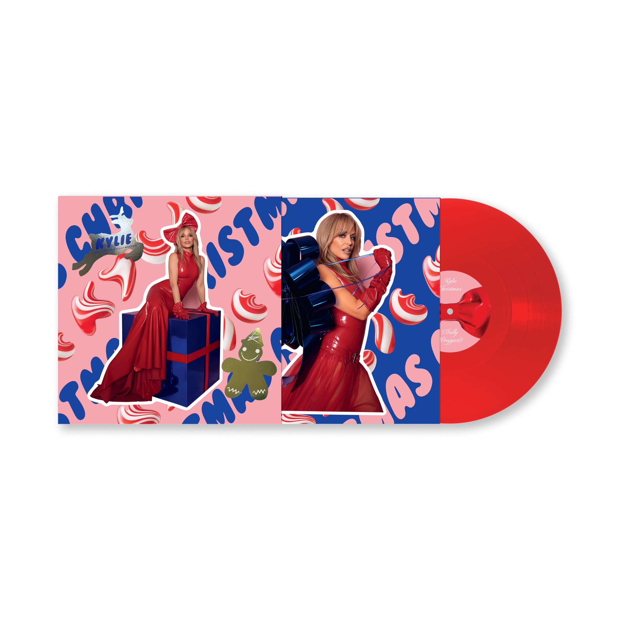 Kylie Minogue - Kylie Christmas (Fully Wrapped) [Limited Edition Transparent Red Vinyl] 1