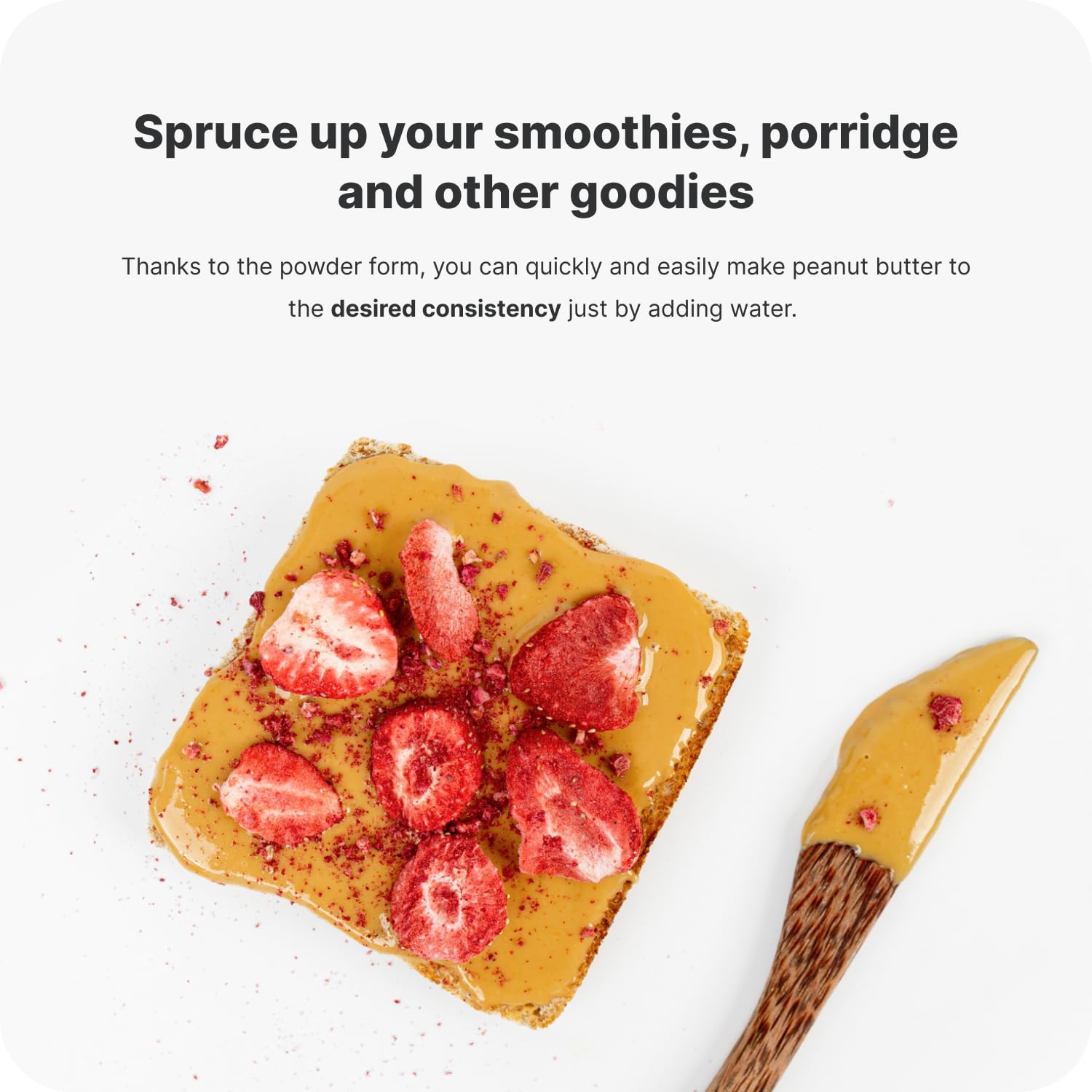 Vilgain 100% Organic Peanut Butter Powder | Sugar-Free, Low-Calorie, 240g 5