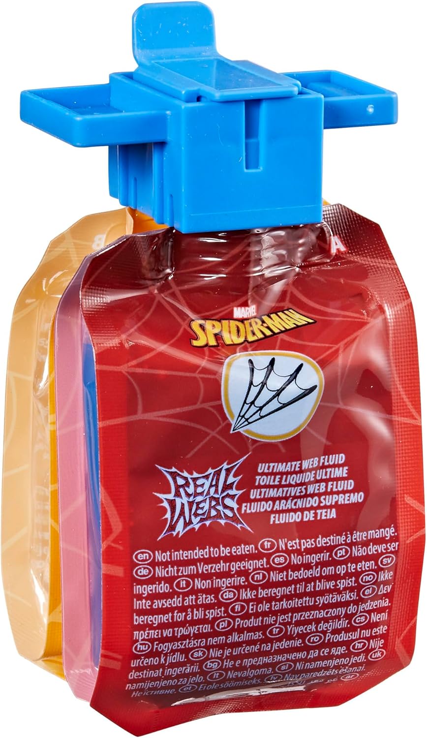 Hasbro Marvel Spider-Man Real Webs Ultimate Web Fluid Refill for Real Webs Blaster