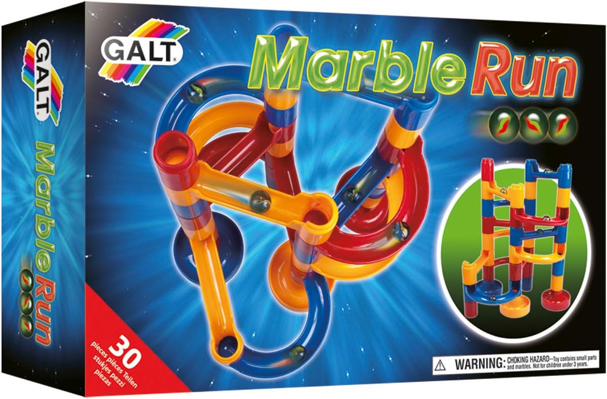Galt Toys Marble Run - Building & Construction Playset for Ages 4 and Up