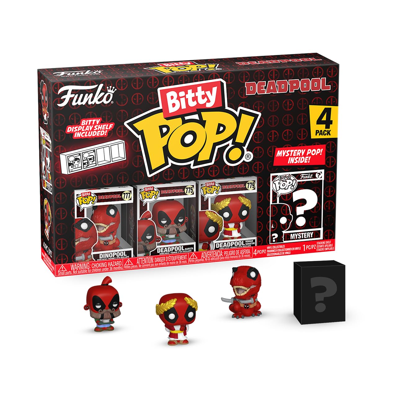 Funko Bitty Pop! Deadpool - Barista Vinyl Figure (84961) 12