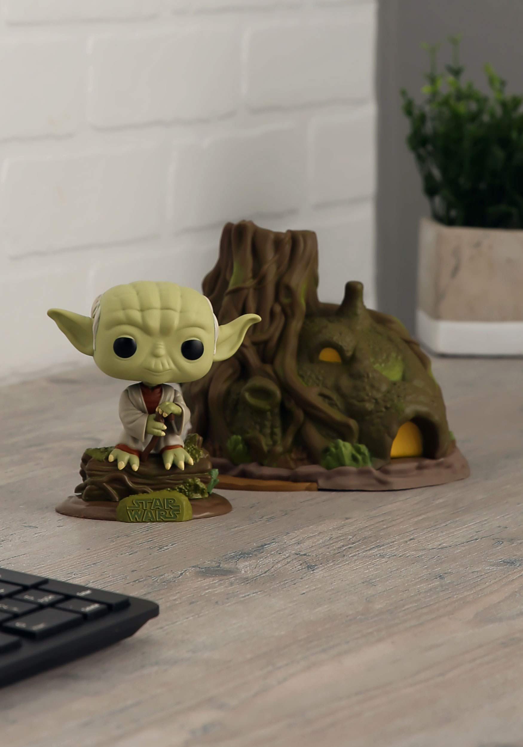 Funko POP! Town: Star Wars - Yoda's Hut Collectible Figure | Vinyl | Multicolor