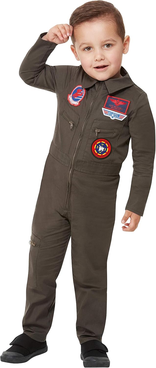 Smiffys Top Gun Costume - Toddler (50936S)