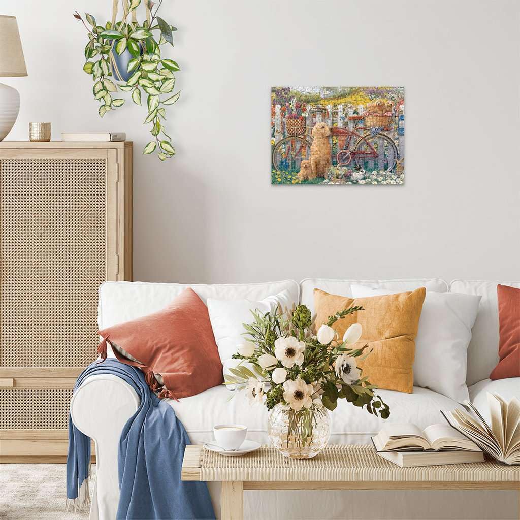 Ravensburger Cute Dogs in The Garden 500 Piece Jigsaw Puzzle for Adults and Kids 10+ 9