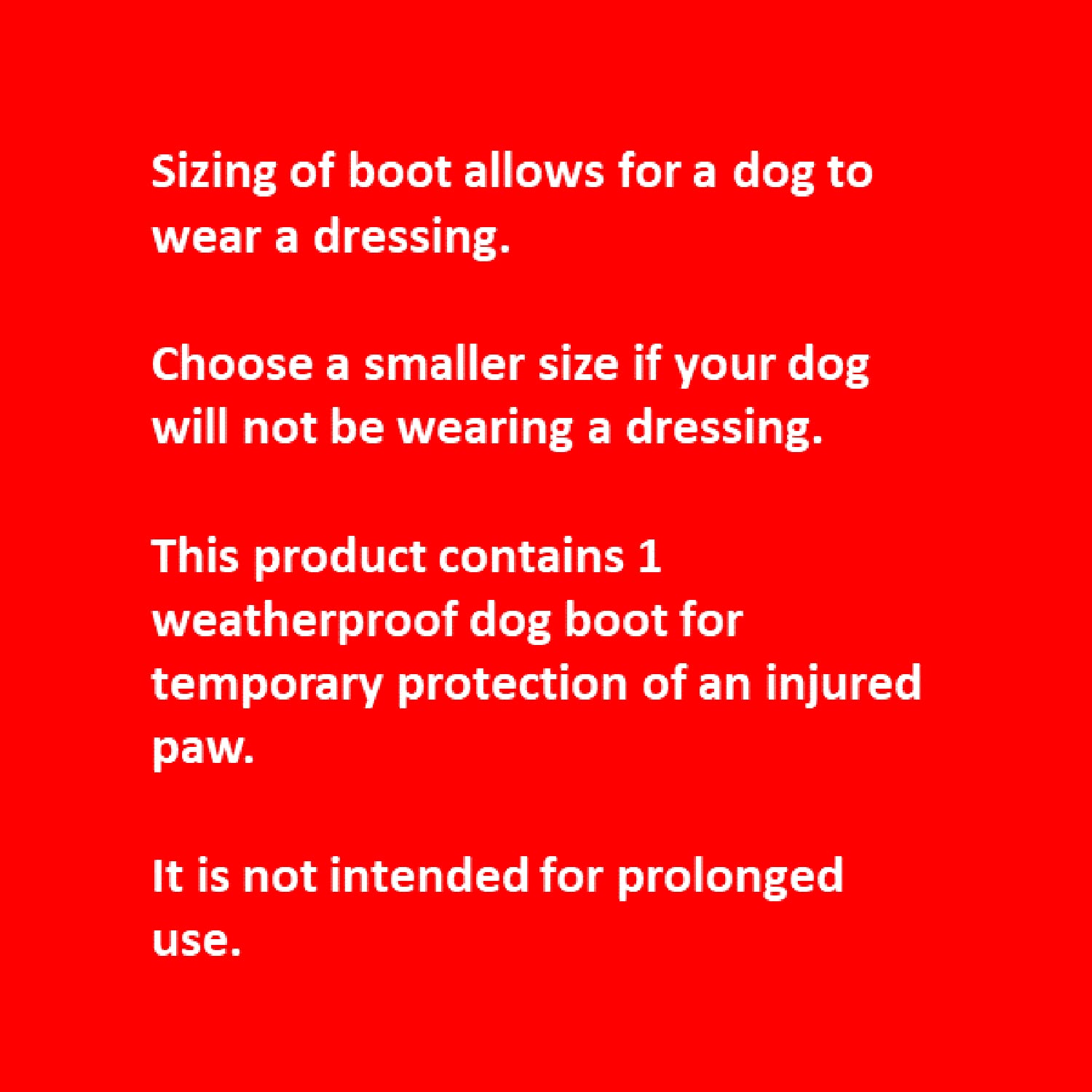 Mikki Dog Boot - Size 2 | Protects Injured Paws | Weatherproof | Non-Slip Sole 3