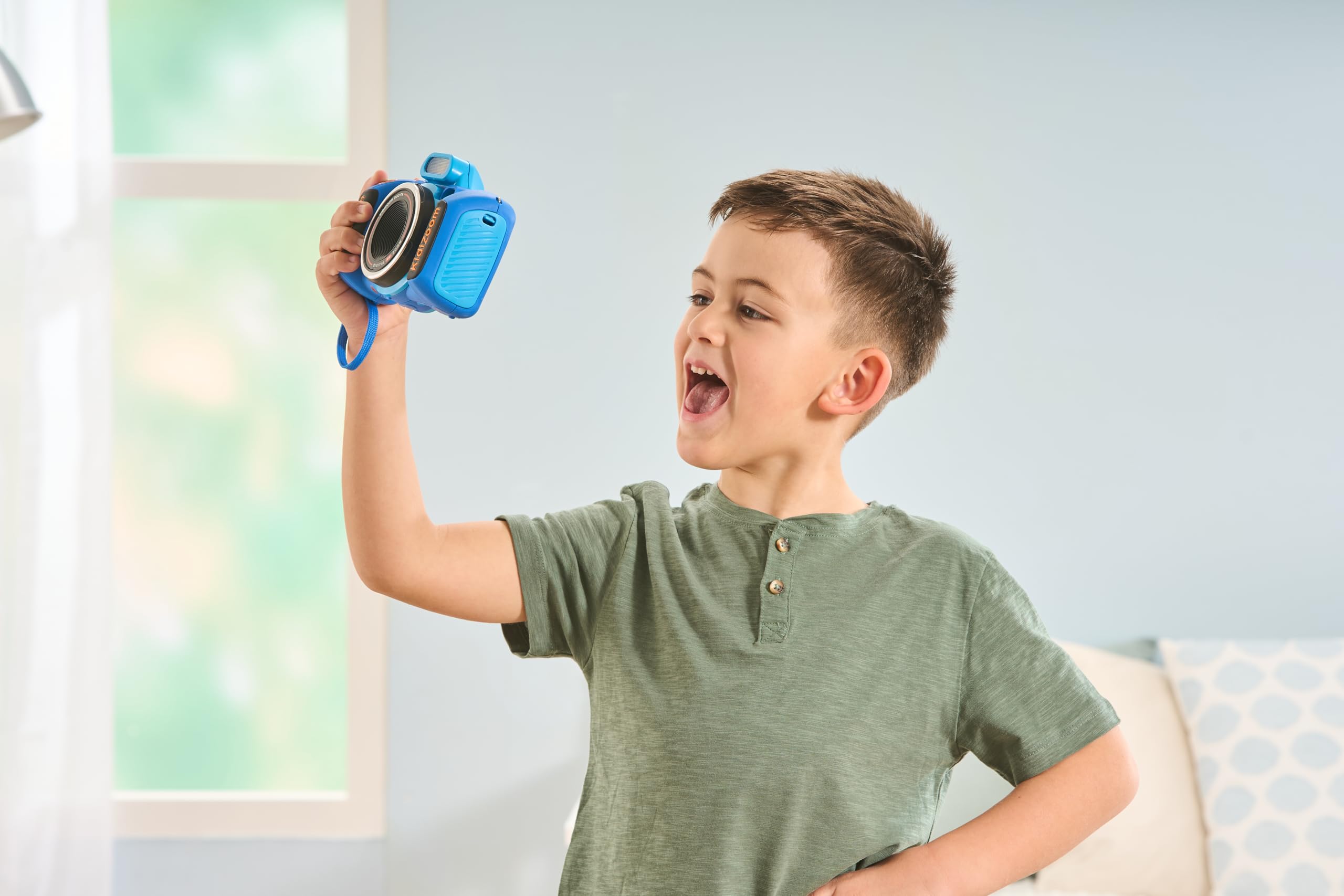 VTech KidiZoom Duo FX – 8-MP-Doppelkamera mit AR-Filtern und Spielen für Kinder 5