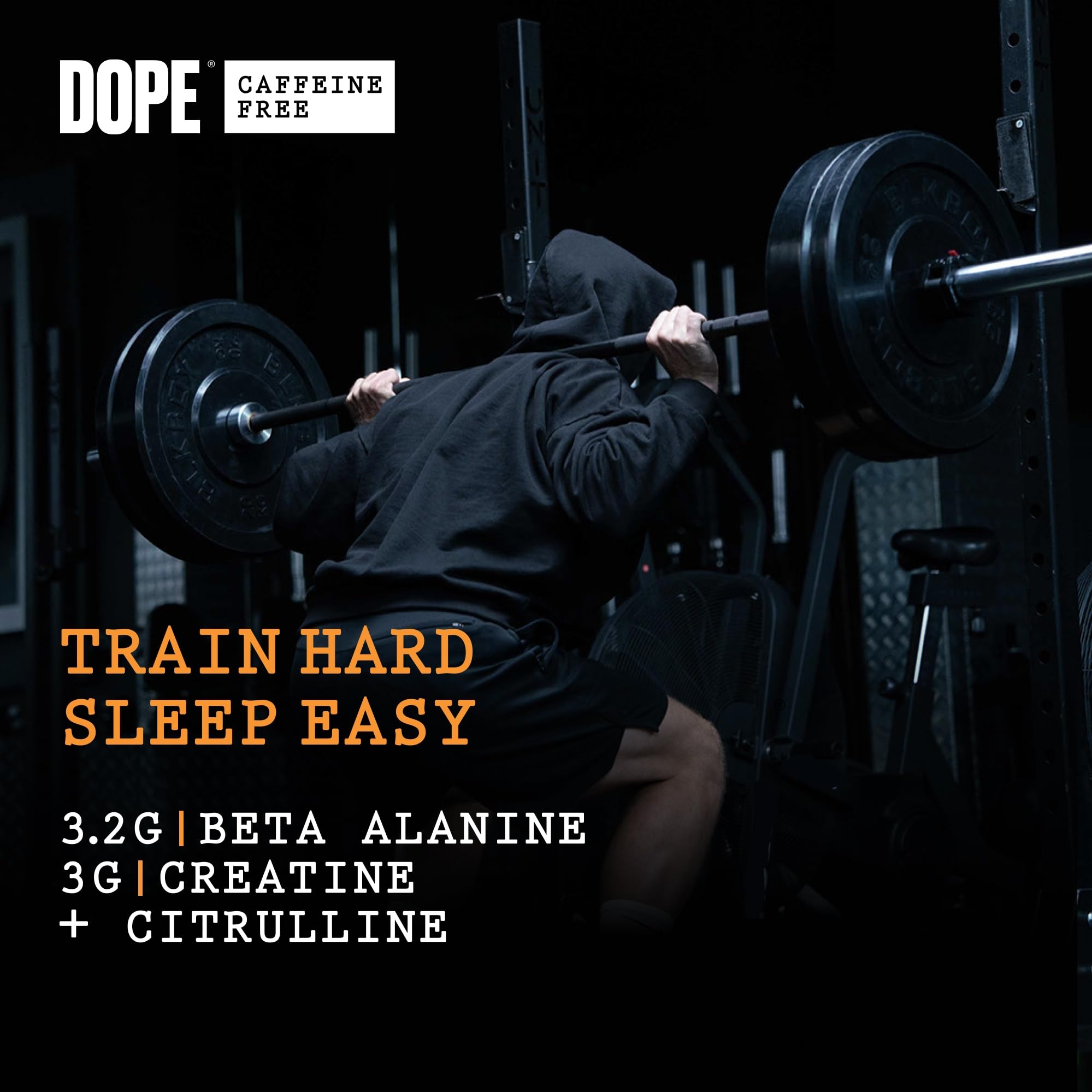Bulk Dope Caffeine Free Pre-Workout Powder - Fruit Punch | 510g | 30 Servings 3